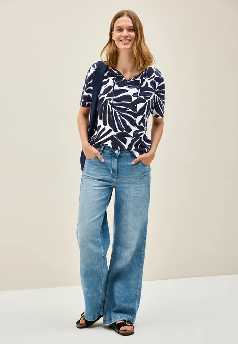Shirt im Tunika-Look urban dark blue