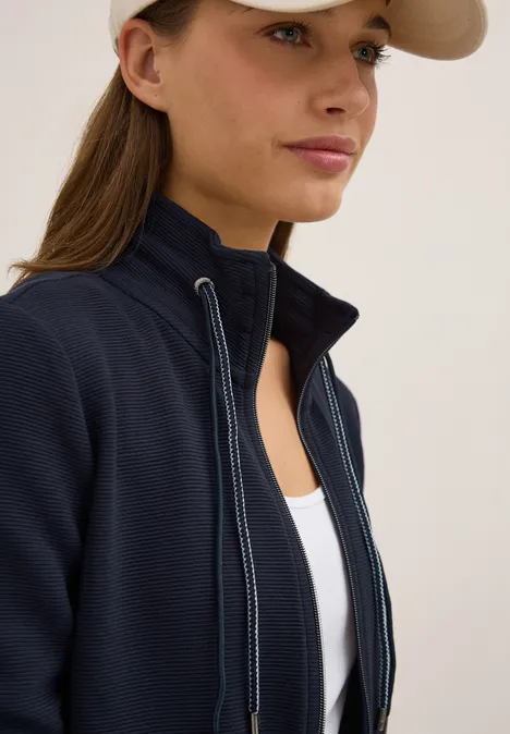 Leichte Ottoman Jacke urban dark blue