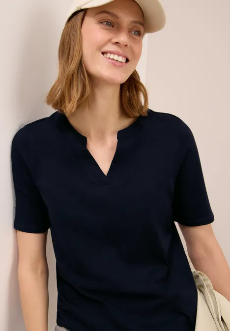 Shirt im Tunika-Look urban dark blue