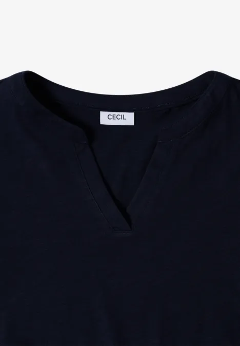 Shirt im Tunika-Look urban dark blue