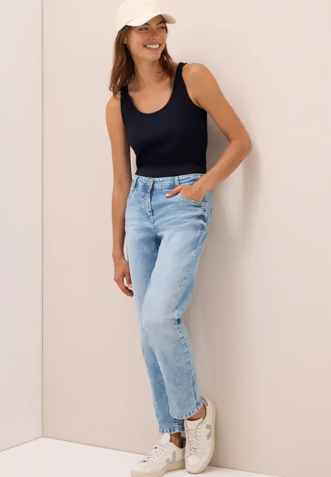 Long top de base urban dark blue