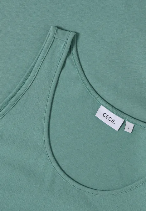 Langes Basic Top jewel green