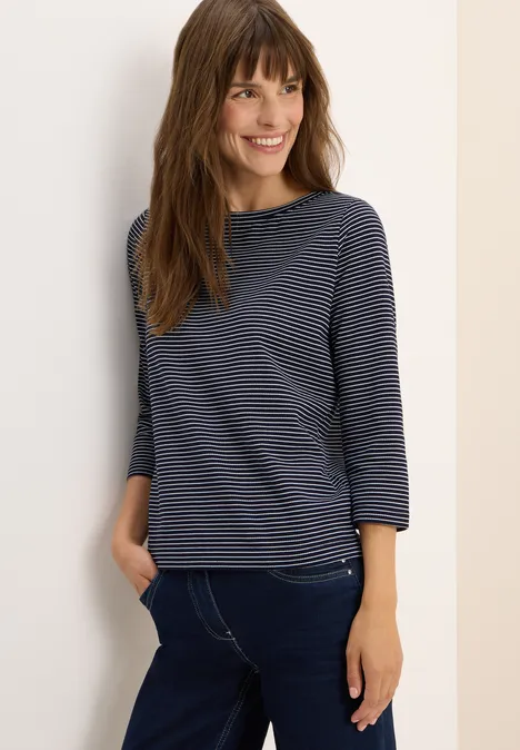 T-shirt à rayures urban dark blue