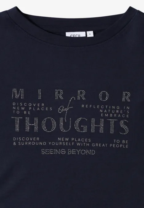 Softes Shirt mit Wording urban dark blue