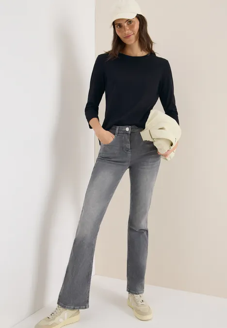 Shirt mit Rippstruktur urban dark blue