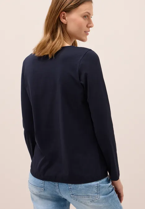 Shirt im Tunika-Look urban dark blue