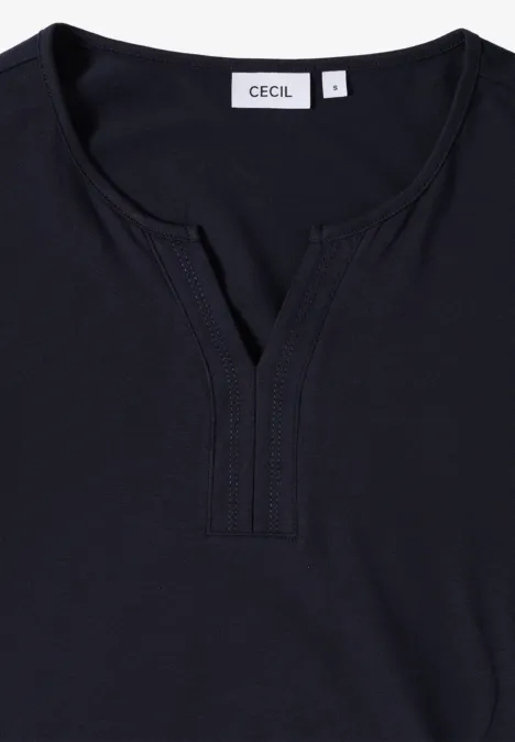 Shirt im Tunika-Look urban dark blue