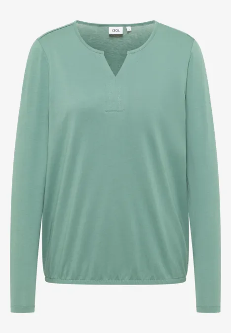 Shirt jewel green