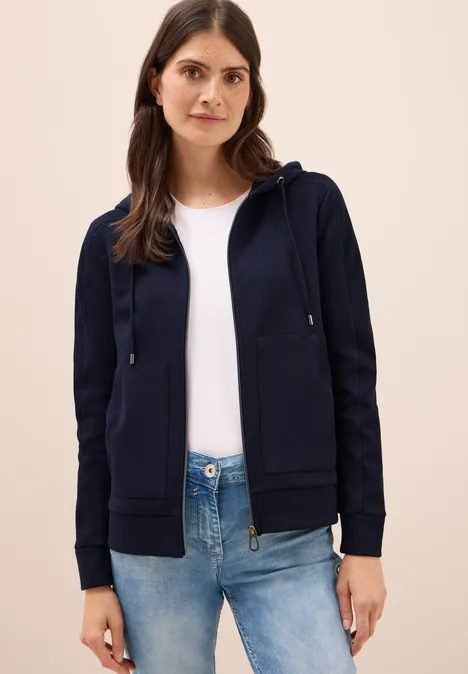 Jas met geribde strepen urban dark blue