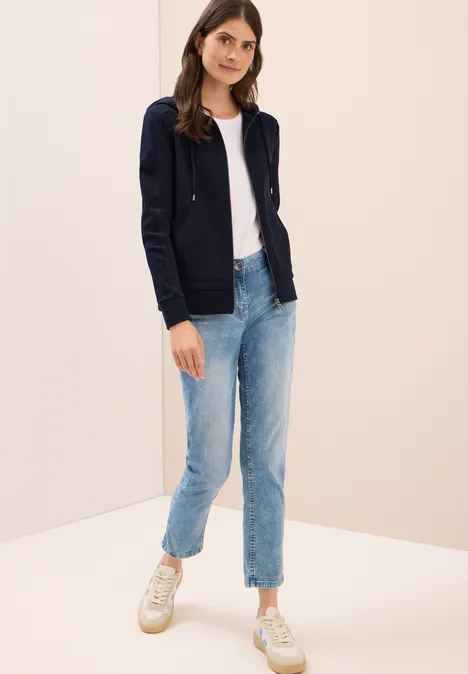 Jacke mit Rippdetails urban dark blue