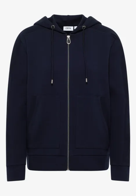 Jacke mit Rippdetails urban dark blue