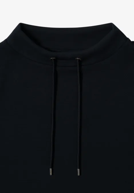 Funnel Neck Shirt urban dark blue