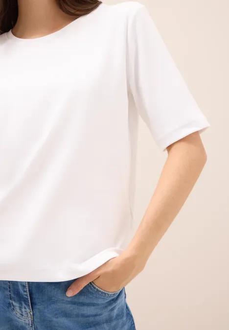 Basic Ripp T-Shirt White