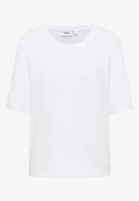 Basic Ripp T-Shirt White