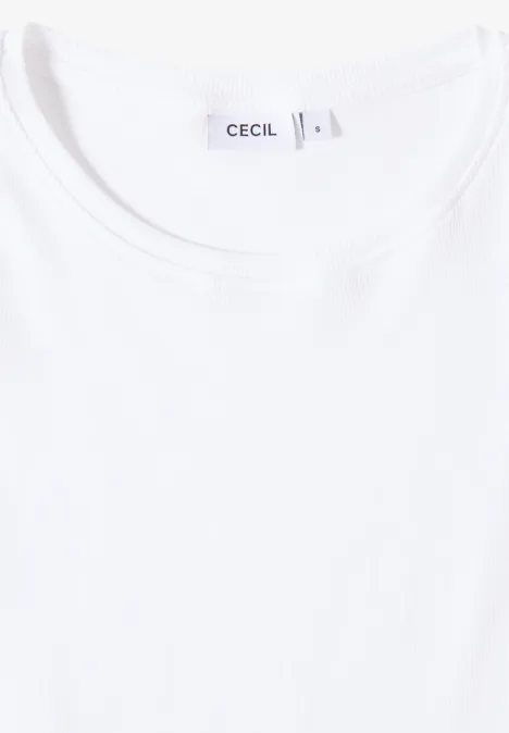 Basic Ripp T-Shirt White