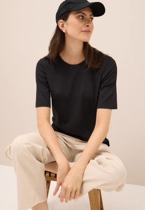 Basic Ripp T-Shirt Black