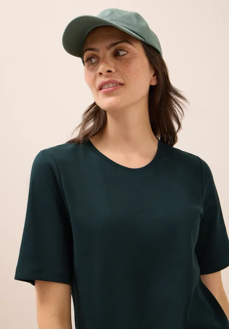 Basic Ripp T-Shirt ink green