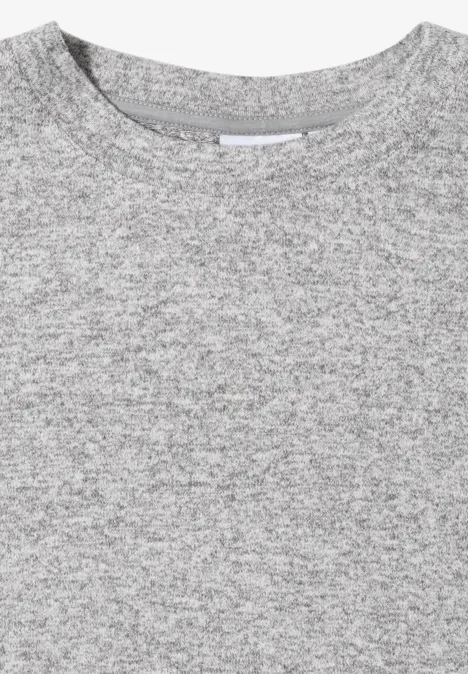 Kuscheliges Shirt flint grey melange