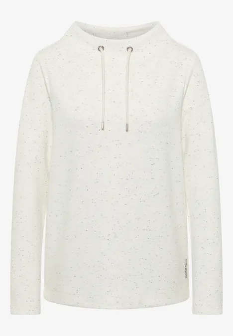Strukturshirt vanilla white