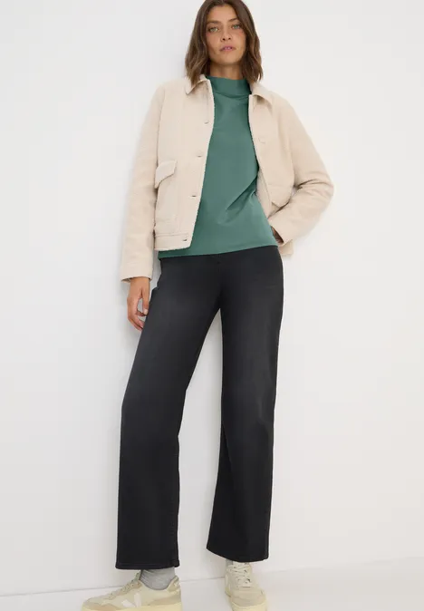 Shirt mit Knopfdetail jewel green