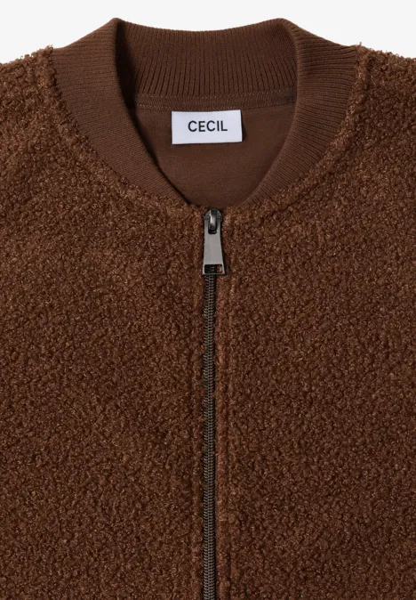 Teddy Jacke mocha caramel