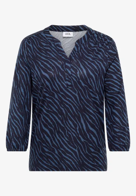 Shirt im Tunika-Look urban dark blue
