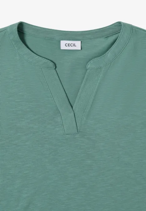 Shirt im Tunika-Look jewel green
