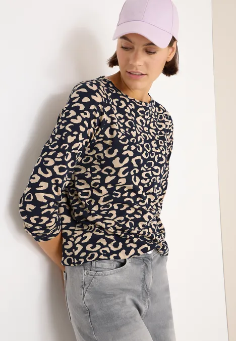 T-shirt à motifs urban dark blue