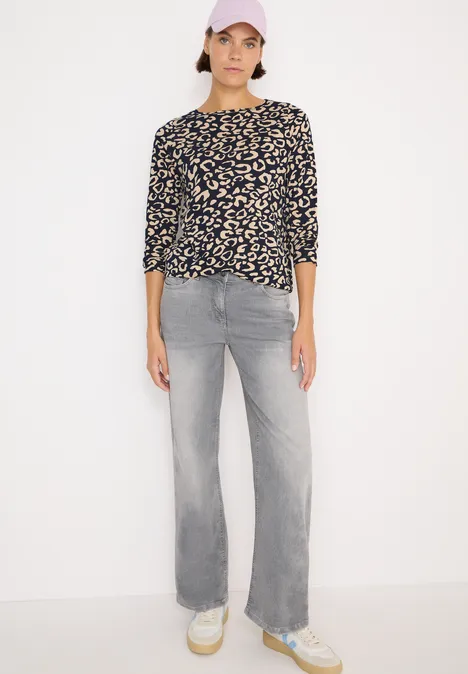 Gemustertes Shirt urban dark blue