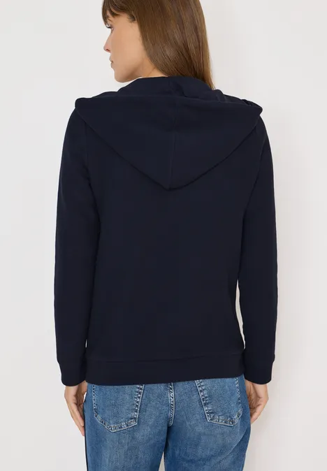 Leichte Hoodie Jacke urban dark blue