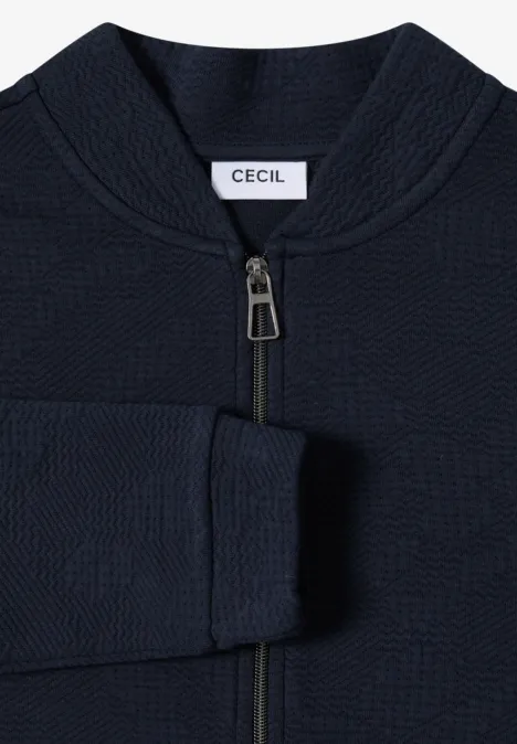 Strukturjacke urban dark blue