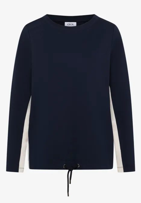Kleurblok Shirt urban dark blue