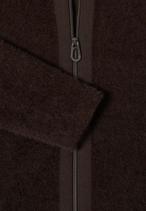 Federgarn Jacke tartufo brown