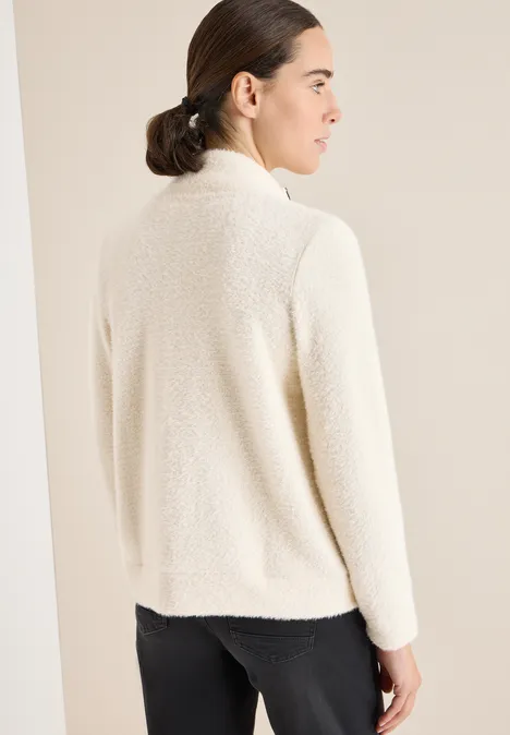 Federgarn Jacke light greige