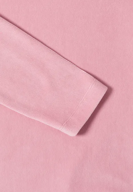 Corduroy shirt met grote kraag null