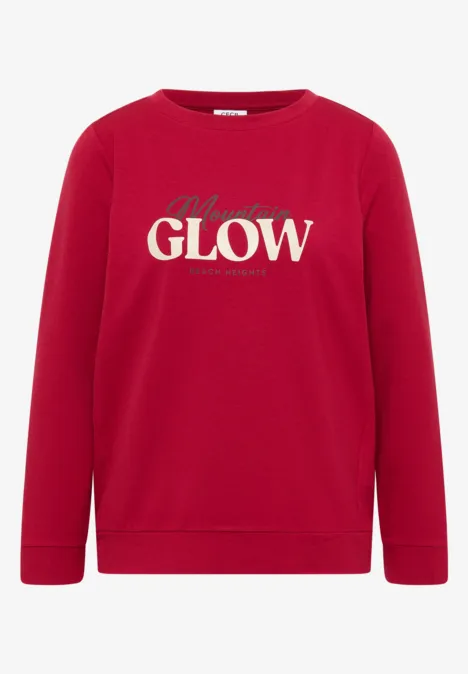 Shirt mit Wording beaujolais red