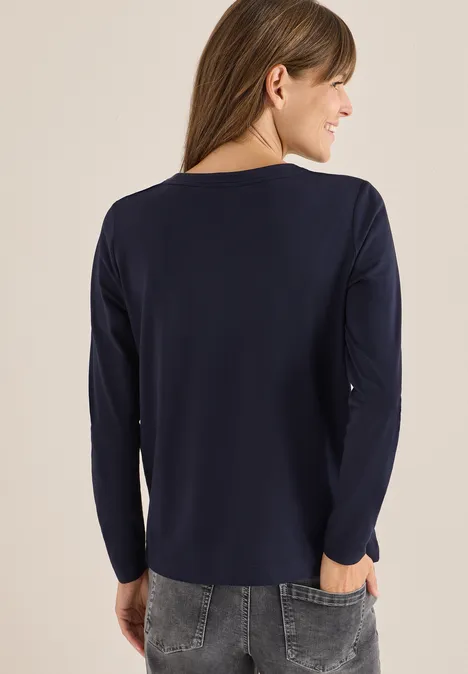 Shirt im Tunika-Look urban dark blue