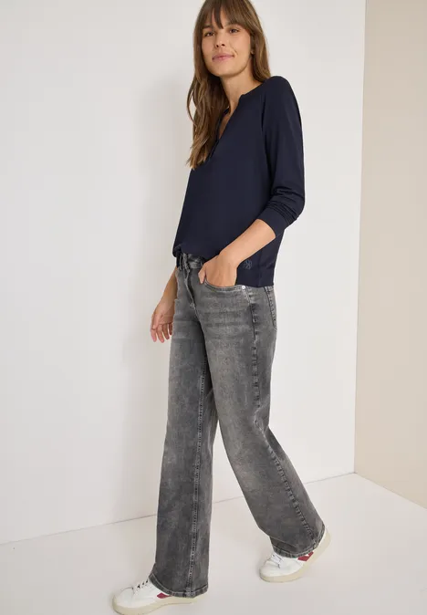Shirt im Tunika-Look urban dark blue
