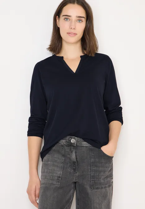 Shirt im Tunika-Look urban dark blue Shirt im Tunika-Look urban dark blue