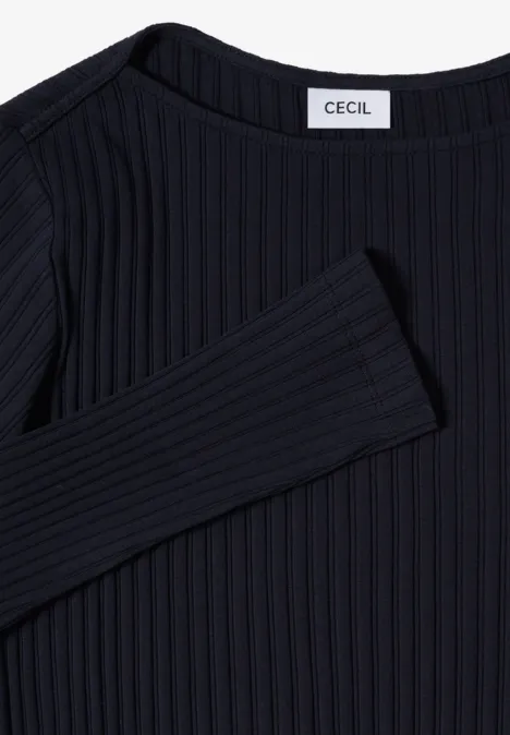 Rippstruktur Shirt urban dark blue Rippstruktur Shirt urban dark blue