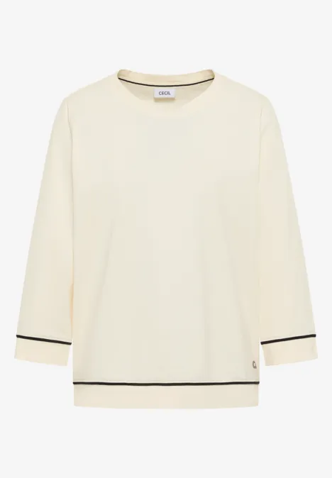 Shirt met contrastdetail null Shirt met contrastdetail null