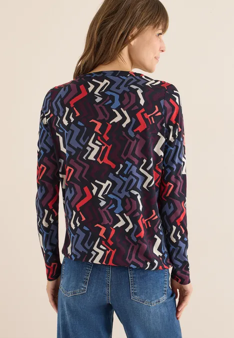 Shirt met patroon null
