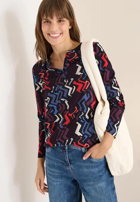 Shirt met patroon null