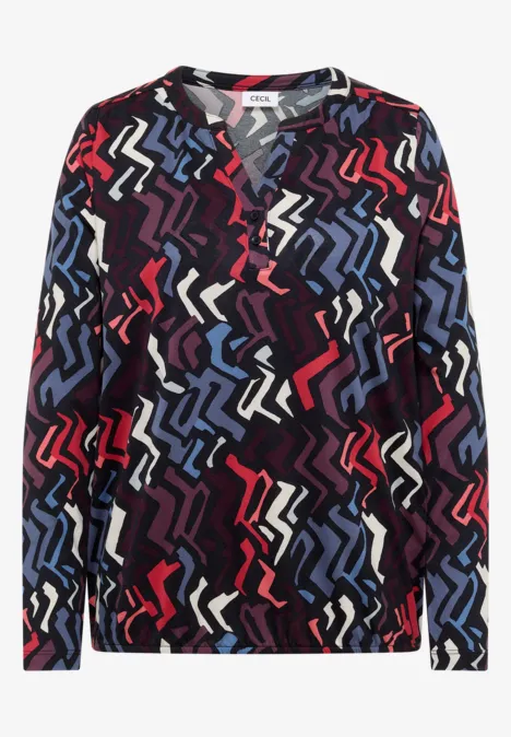 Shirt met patroon null