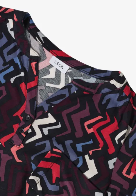 Shirt met patroon null