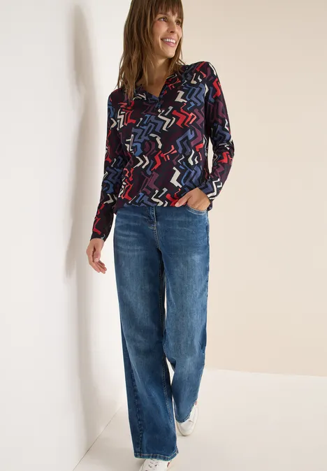 Shirt met patroon null