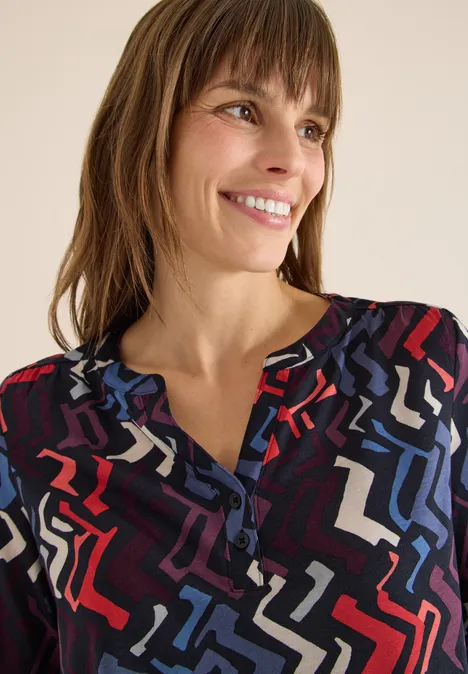 Shirt met patroon null