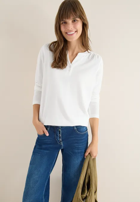 Shirt vanilla white