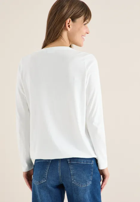 Shirt vanilla white