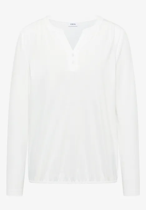 Shirt vanilla white